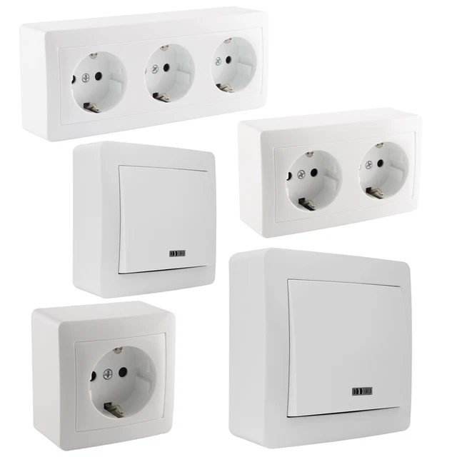 Presa USB-A bianca incasso RJ45 FEB alimentatore 2.1A