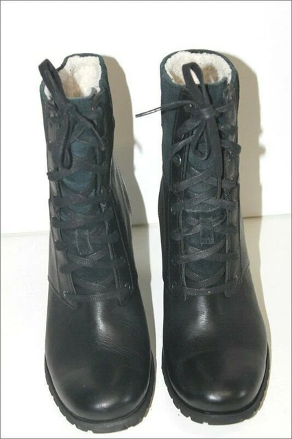 TIMBERLAND Bottines  Fourrées Cuir Noir  T US 7.5 / UK 5.5 / 38.5 FR  ETAT NEUF 2
