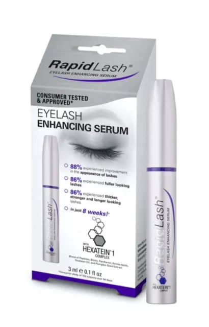 RAPIDLASH Rapid Lash Eyelash Growth Enhancing Serum HEXATEIN 1 Complex 3ml 2