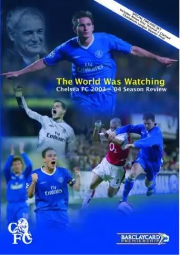 Chelsea FC: End of Season Review 2003/2004 DVD (2005) Tim Lovejoy cert E