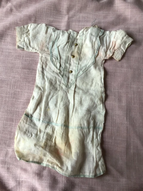 CHEMISE PRESENTATION JUMEAU robe poupee ancienne doll antique dress NO Bru Huret EUR 602,00 - FR