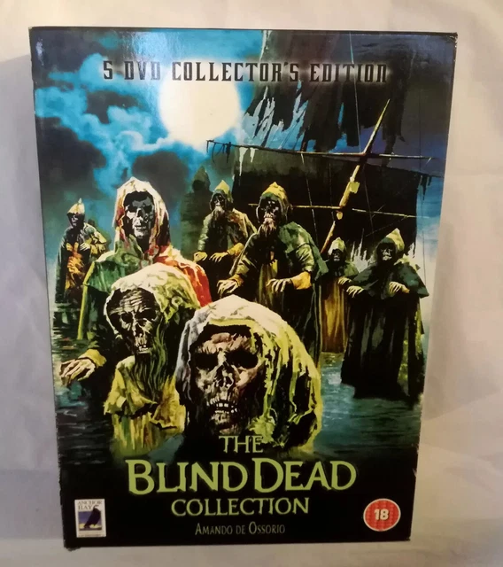 THE BLIND DEAD Collection Amando De Ossorio 5 Disc Dvd Box Set