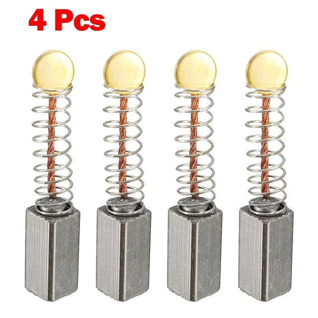 Gardez vos moteurs en douceur avec 4 brosses en carbone 10 mm x 5 x 5 mm
