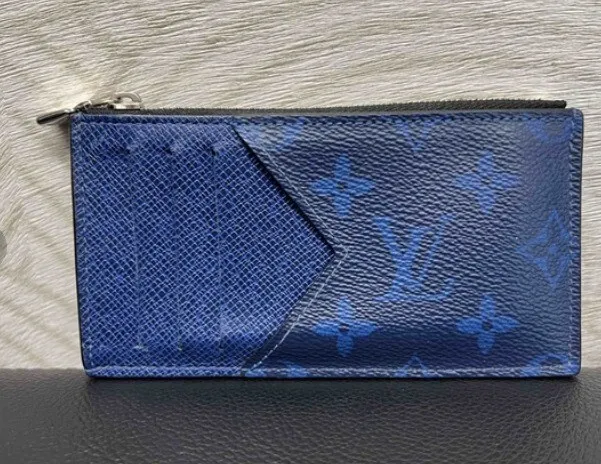 Louis Vuitton Card Coin Taigarama Rose – DAC