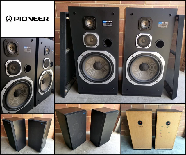 VINTAGE PIONEER CS-609 Way Floor Speaker System (80W Ohms