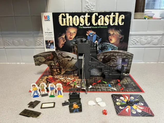 Vintage MB Ghost Castle Spare Parts Board Game