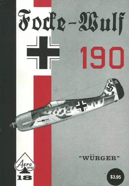 AERO SERIES 18 FOCKE-WULF Fw190A WW2 GERMAN LUFTWAFFE JG BMW 801 DAK TROP DOTR