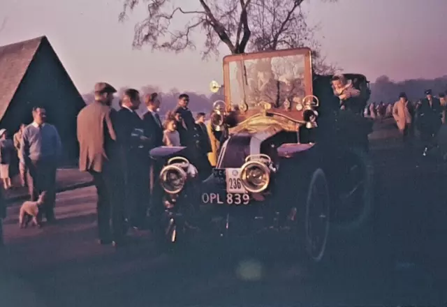 Original Motoring Negative. 1960 London To Brighton Vcc. 1904 Renault Opl 839