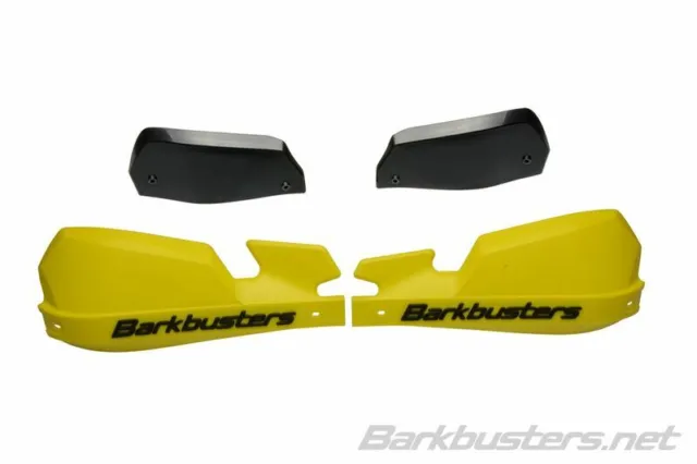 BARKBUSTERS VPS-003-01-YE VPS MX Handguard Plastic Set Only Yellow/Black Deflect