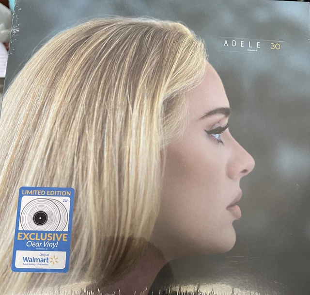 Adele 30 by Adele (LP,Nov-2021,Columbia) Sealed NEW Clear Vinyls