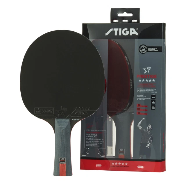 Set Ping Pong STIGA Sonic - 2 Racchette E Palline, Rosso/Nero, Ideale Per Principianti E Divertimento - Foto 4