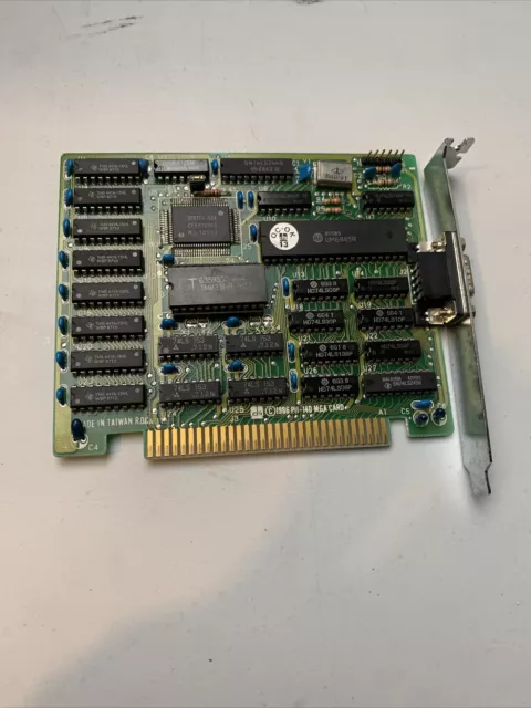 ISA 8 bit MGA monochrome graphic card for IBM PC XT 5150 5160 Clones Tested Good