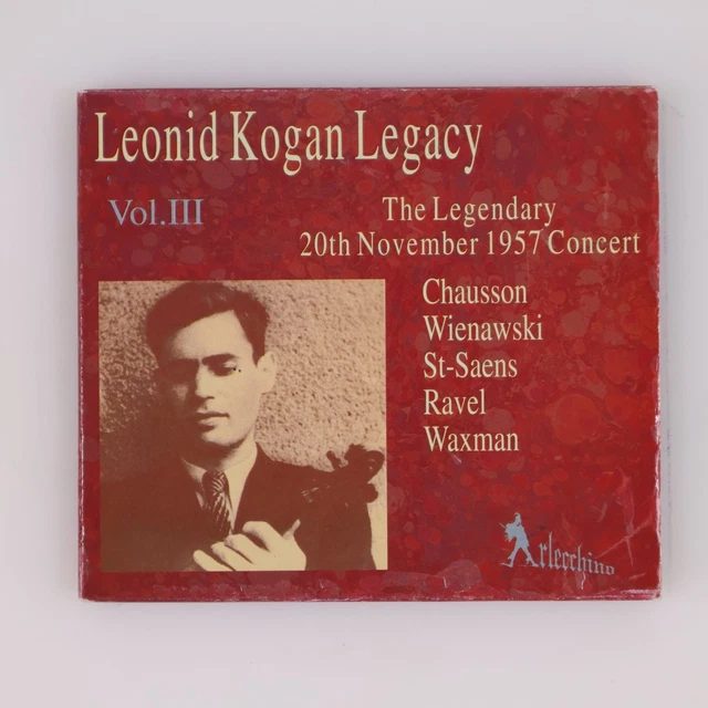 LEONID KOGAN – Legacy Vol. XI Encores CD 1994 Classical Arlecchino