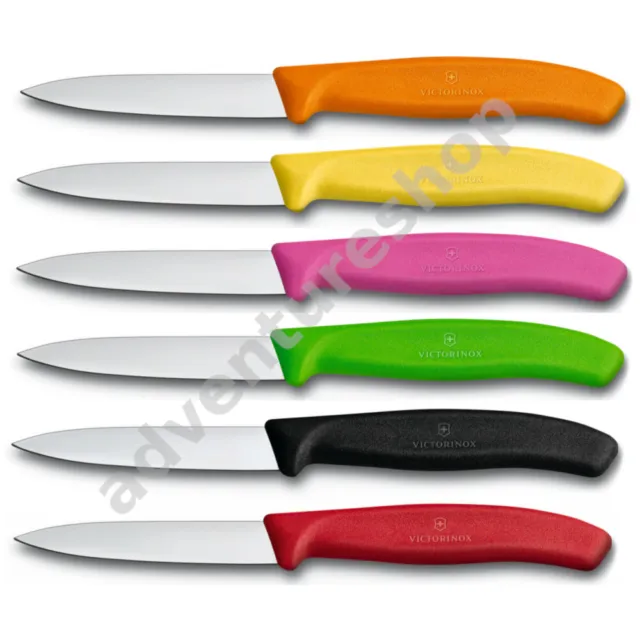 Victorinox Paring Knife Knives 8 cm Pointed Tip Fruit Vegetable Kitchen Knife