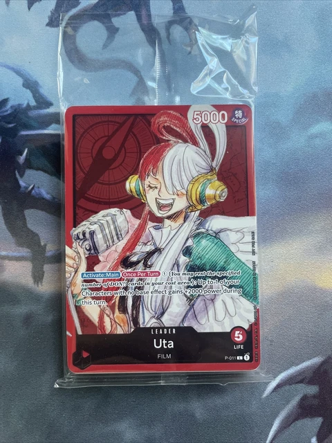 ONE PIECE TCG | Uta Film Red Promo Pack Deck | Sealed - Gordon Promo $106.70 - PicClick AU ONE PIECE TCG | Uta Film Red Promo Pack Deck | Sealed - Gordon Promo $106.70 - PicClick AU