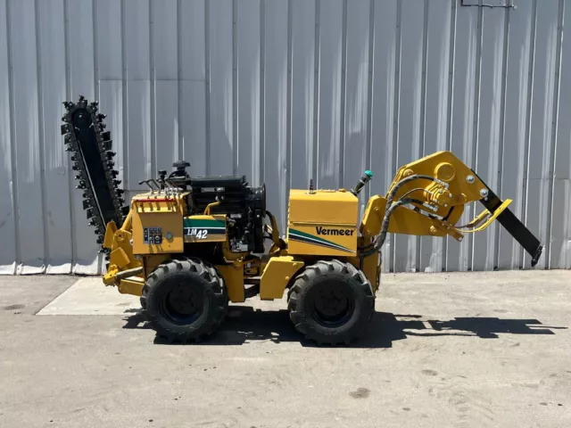 Vermeer LM42 Walk Beside Trencher Vibratory Cable Plow and Boring Attachment Vermeer LM42 Walk Beside Trencher Vibratory Cable Plow and Boring Attachment