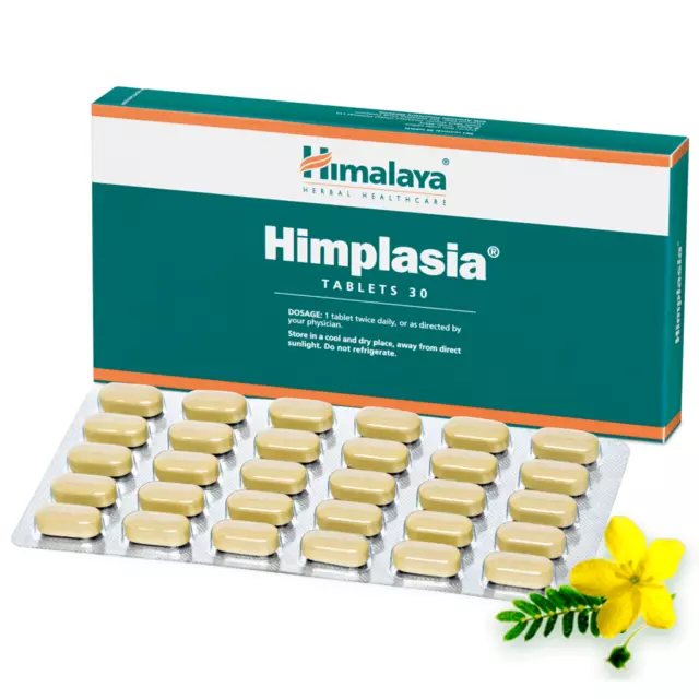 3x30 Tabs (90 Tabs) Himalaya Herbal HIMPLASIA verbessert die Gesundheit der...