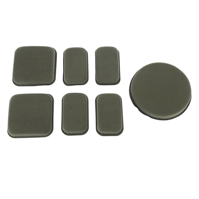 SMO Helmet Padding Kit 7PCS EVA High Foaming Protective Helmet Lining Mats With