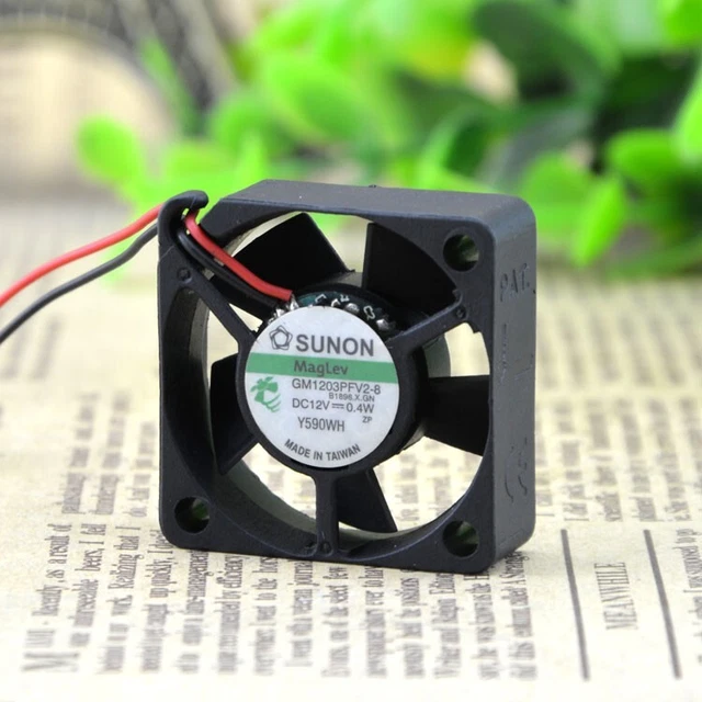 1PC SUNON GM1203PFV2-8 2wire 0.5w 3cm Cooling Fan #H105 YD