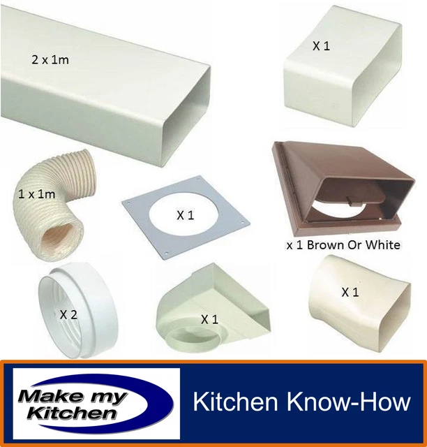 3M COOKER HOOD Straight Ducting Kit 4 3M COOKER HOOD Straight Ducting Kit 4