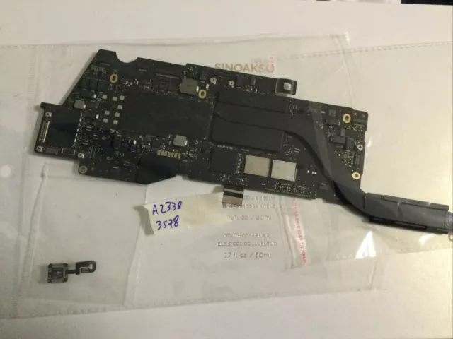 Scheda Madre Logica Apple Macbook Pro 13” A2338 3578 2020 Difetto locked