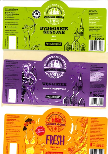 Poland 26 micro beer labels