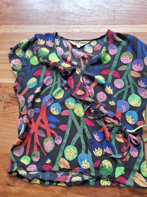 GORMAN SILK TOP 10 Monika Forsberg 100% Silk PicClick AU