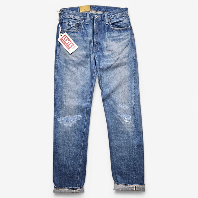 Jeans Levi's Vintage Clothing 1950's 701 Big E Selvedge - Neuf Avec étiquette - Coupe Straight