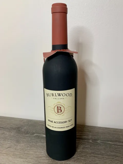 Wine Opener Corkscrew & 5-Piece, Bottle Shaped Accessory Set