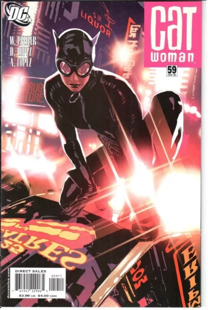 CATWOMAN (vol2) # 59 * Adam Hughes Cover * NEAR MINT