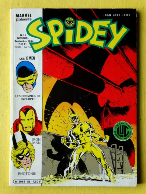 BD SPIDEY N°56 EO 1984 ed.LUG semic  ETAT NEUF SPID1GD32