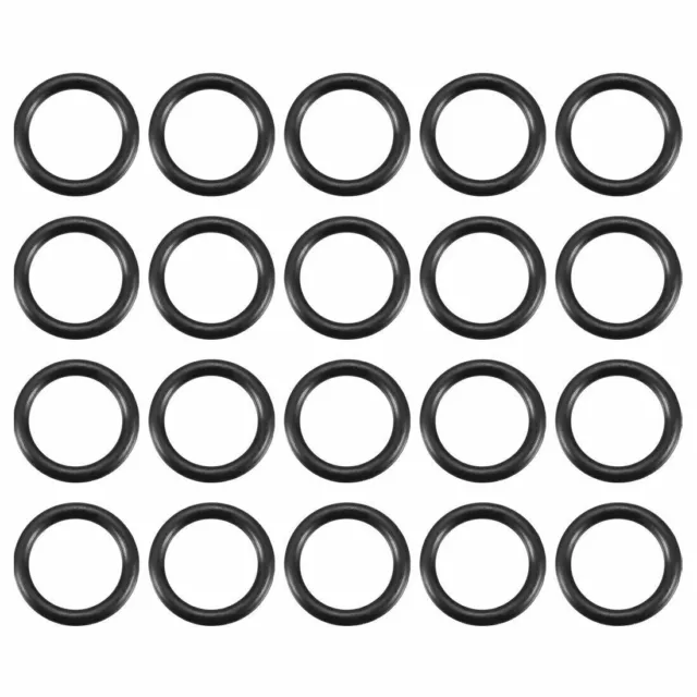 20pcs Black Nitrile Butadiene Rubber NBR O-Ring 9.25mm Inner Dia 1.78mm Width✦KD