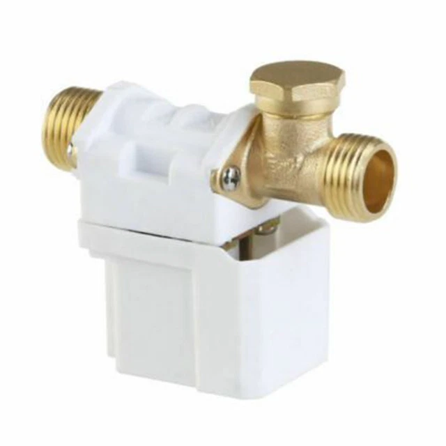 Válvula solenoide eléctrica de 1/2 pulgada 12 V para válvula de agua eléctrica agua N/C agua