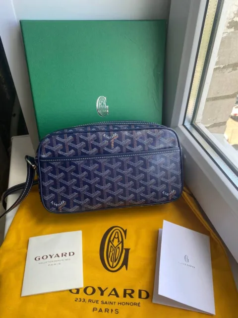 Goyard Goyardine Sac Cap Vert - Blue Crossbody Bags, Handbags