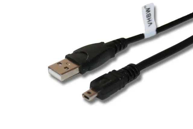 USB Kabel 8pin für Panasonic Lumix DMC-LX7, DMC-TZ31, DMC-TZ25, DMC-FP1