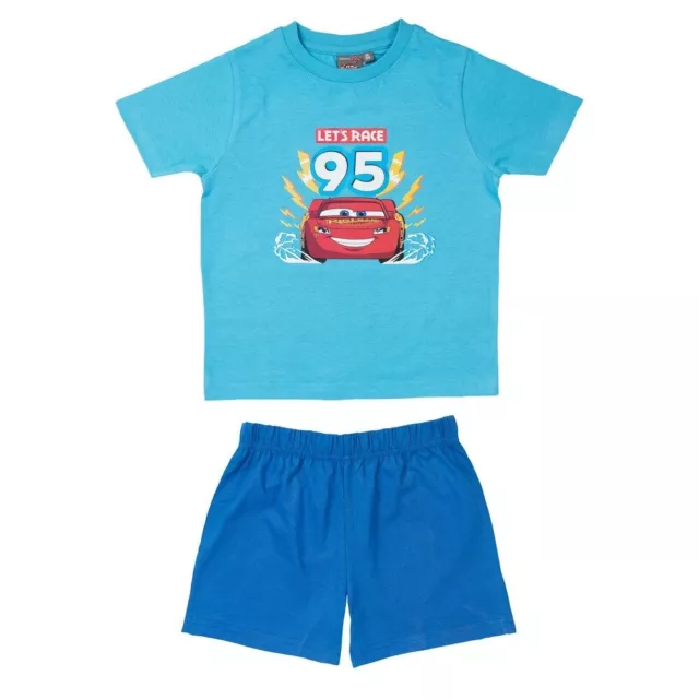 Pyjama 2 pièces été Garçon 5/6 ans motif Cars Bleu 2 tons Disney Pixar