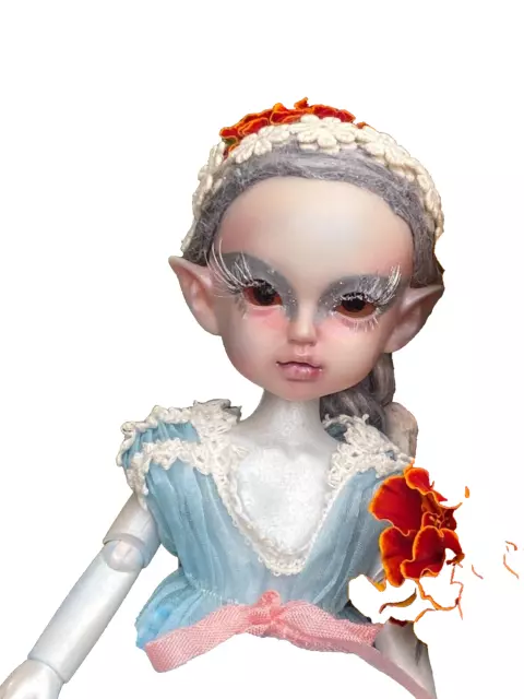 “Eleanor" ooak hand custom Fairy Elf doll by thedollyfairy UK