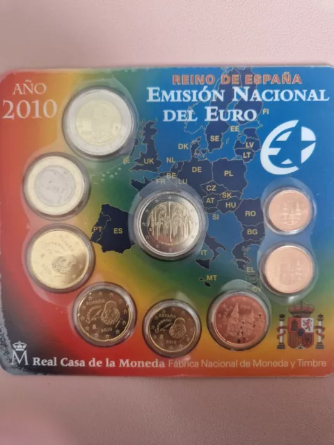 SERIE BU EUROS ESPAGNE - 2010 - 1 cent à 2 euros + 2 € Cordoba