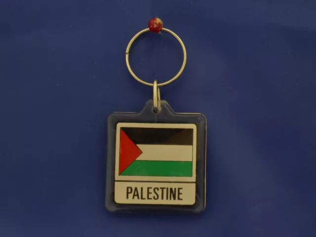 Palestinian key chains plastic flag key chain 12 pieces