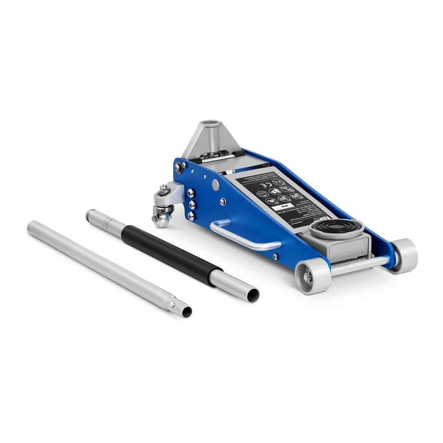 Cric Auto Idraulico A Carrello 2500 kg Sollevatore Veicoli Martinetto 100-465 mm