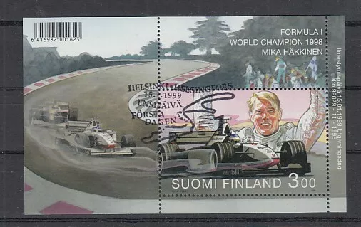 Finland Block 20 Mika Hakkinen Formula 1 Oo