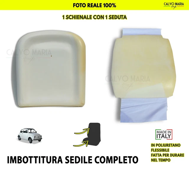 Imbottitura Per Schienale Sedile Fiat 500 D F L R – Ricambio Auto D'epoca
