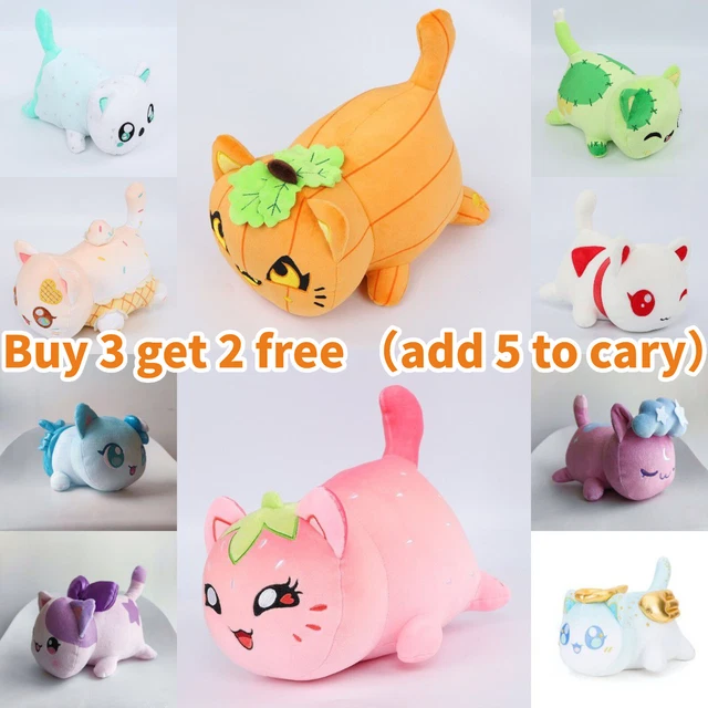 THE APHMAU MEOWS Cat Plush Toy Soft Meemeow Stuffed Donut Cat Plush Toy