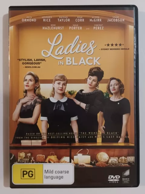 Ladies In Black (DVD, 2018) VGC PAL Region 2 & 4 Drama Comedy Free Postage