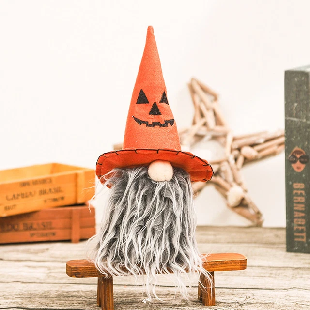 ADAGG Muñecas Enanas Sin Rostro, Adorno Halloween, Decoraciones Halloween