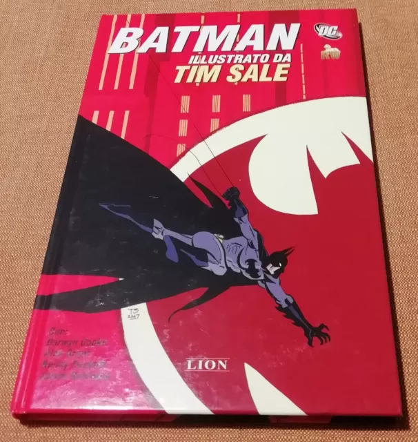 Batman illustrato da Tim Sale  - Cartonato - Dc Comics Lion - 2012 - Come Nuovo