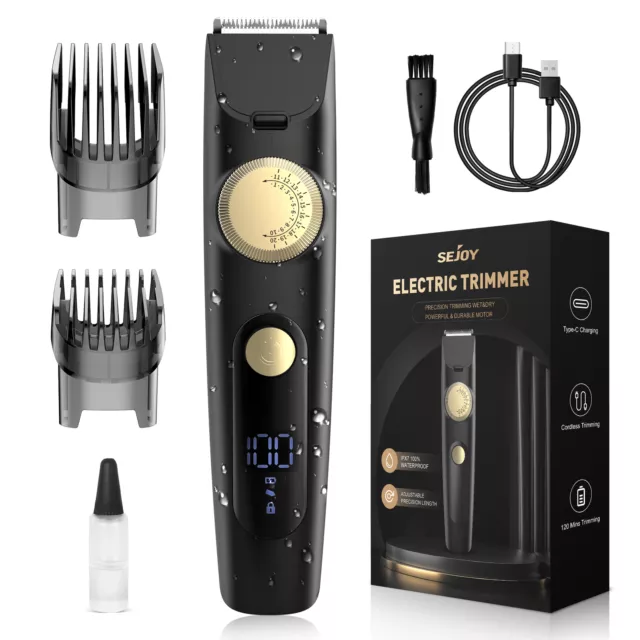 SEJOY Profi Haarschneidemaschine Haarschneider Barttrimmer Rasierer Hair Clipper 3