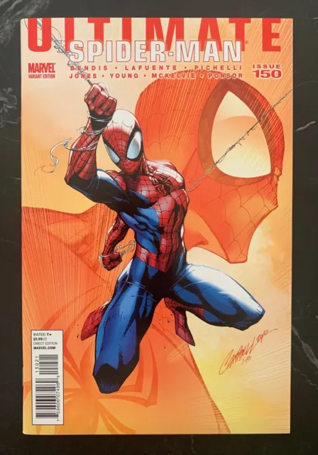 Ultimate Spider-Man #150 - J Scott Campbell 1:50 Variant Cover NM- Marvel Rare!