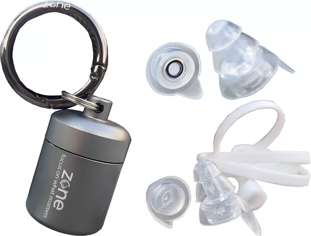 Ear Plugs - 23dB Noise Reduction, High Fidelity EarPlugs for Hearing Protection