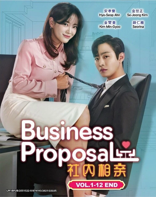 2022 Korean Drama A Business Proposal Blu-ray HD Free Region - Foto 6